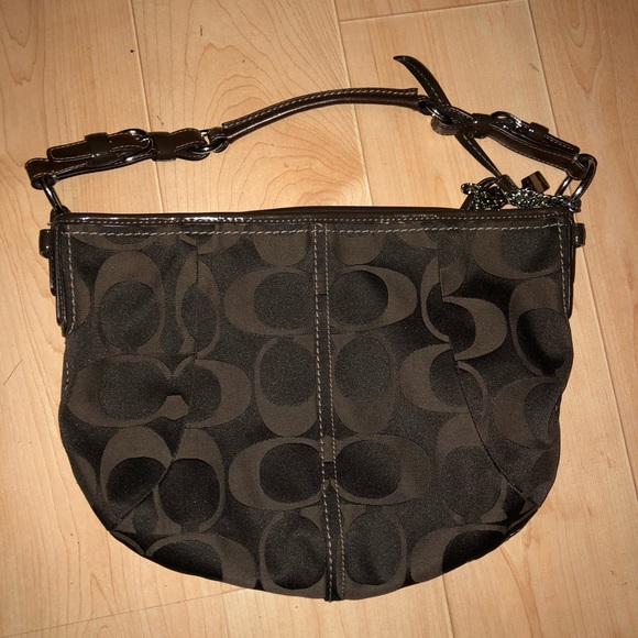 Coach Handbags - Coach Bag in Brown Fabric